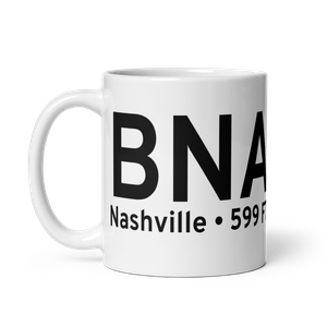 Nashville (KBNA) Airport Mug