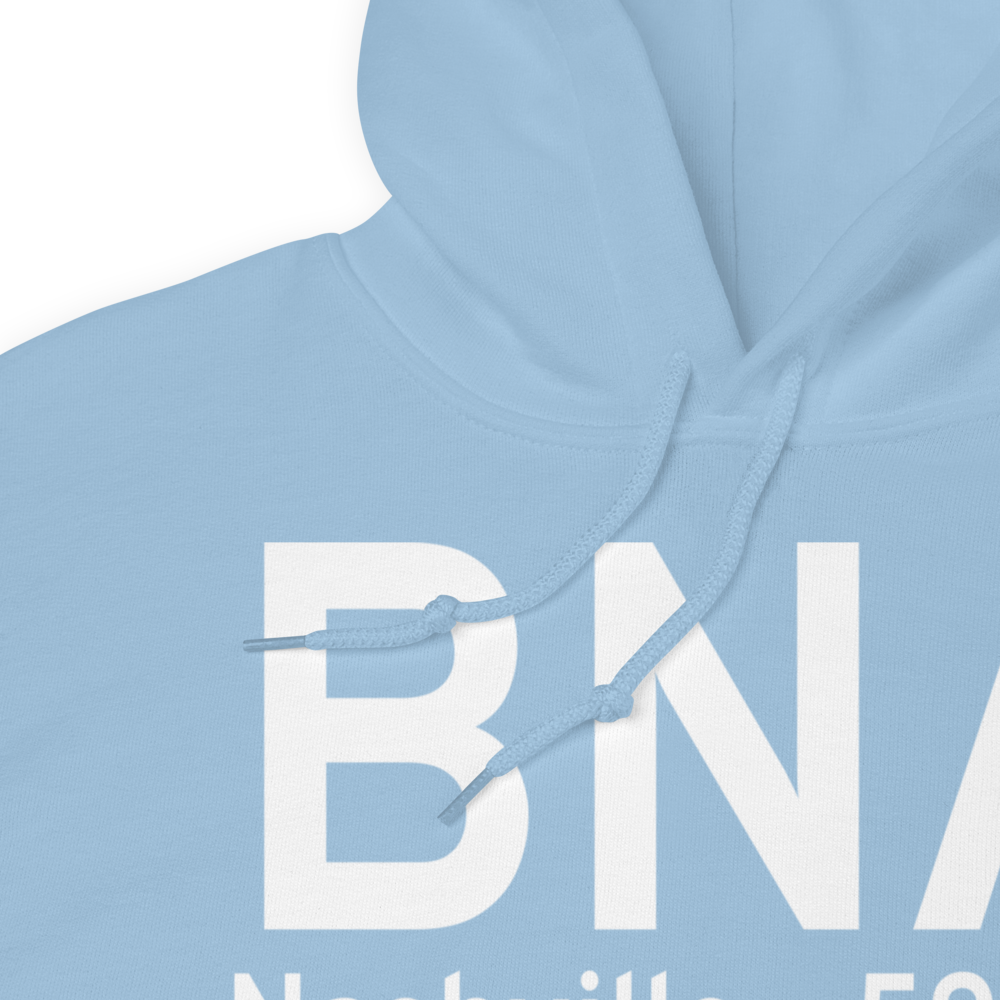 Nashville (KBNA) Airport Hoodie Sweatshirt 