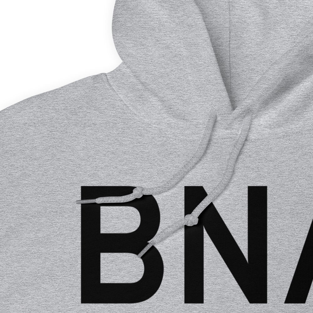 Nashville (KBNA) Airport Hoodie Sweatshirt 