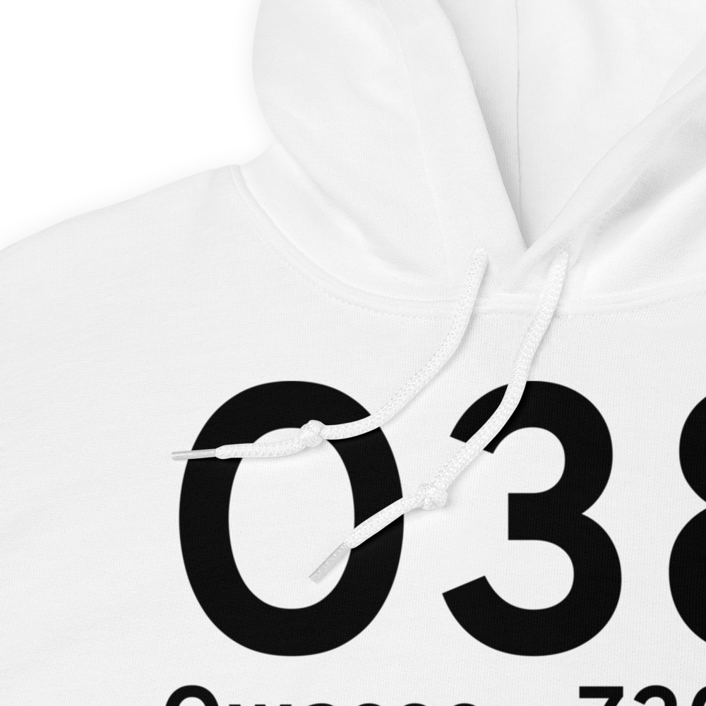 Owasso (O38) Airport Hoodie Sweatshirt 