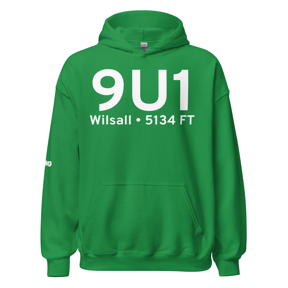 Wilsall (9U1) Airport Hoodie Sweatshirt 
