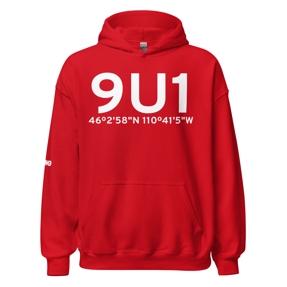 Wilsall (9U1) Airport Hoodie Sweatshirt 