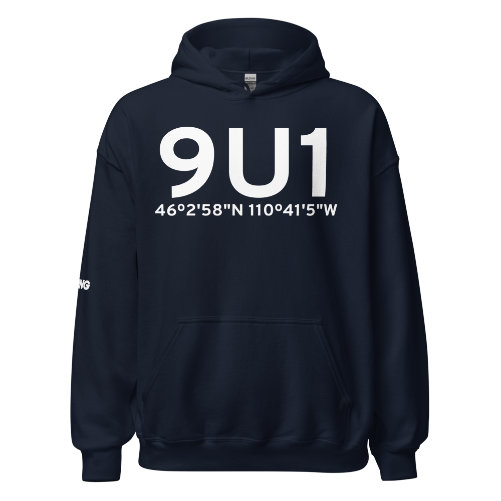 Wilsall (9U1) Airport Hoodie Sweatshirt 