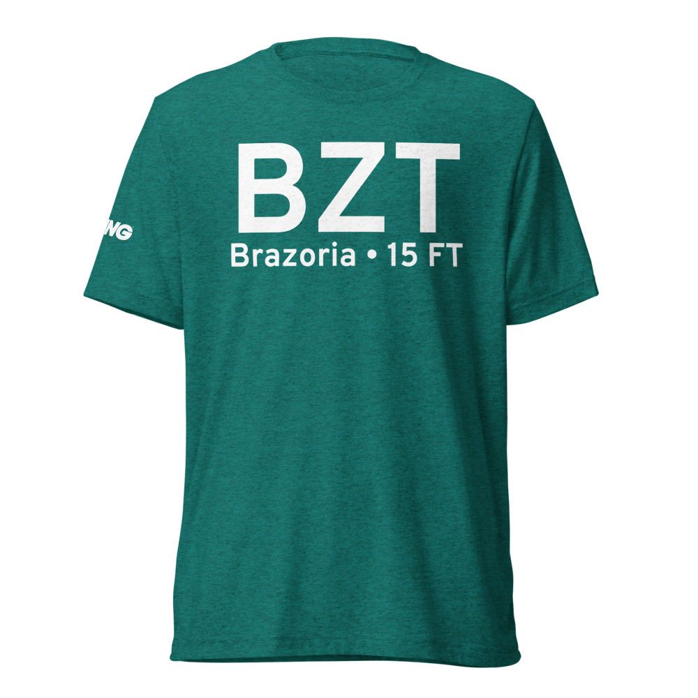 Brazoria (2TE0) Airport Tri-blend T-Shirt 