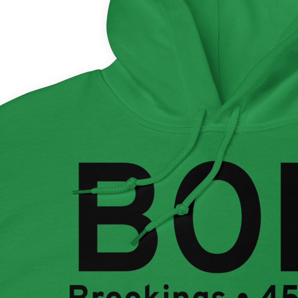 Brookings (BOK) Airport Hoodie Sweatshirt 
