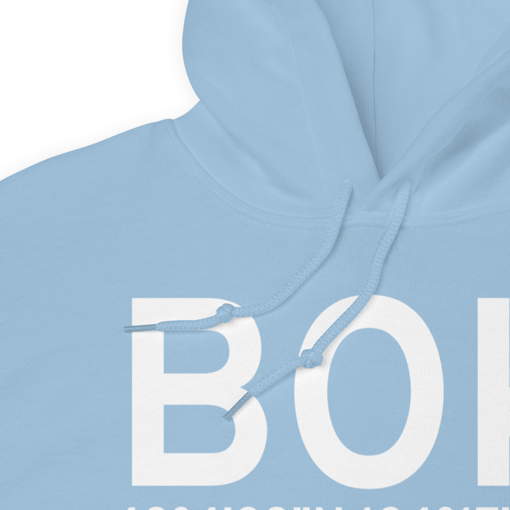 Brookings (BOK) Airport Hoodie Sweatshirt 