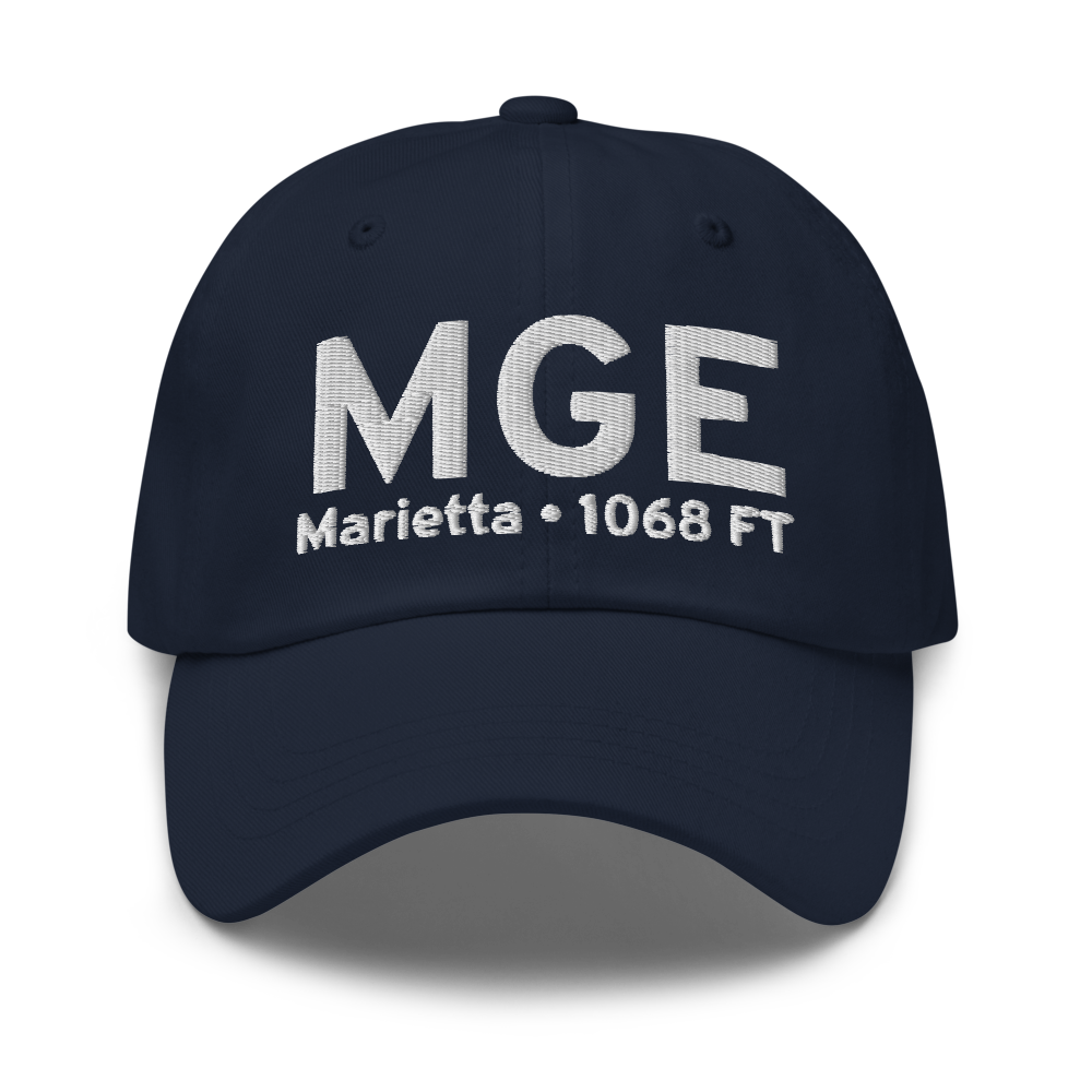 Marietta (KMGE) Airport Hat 