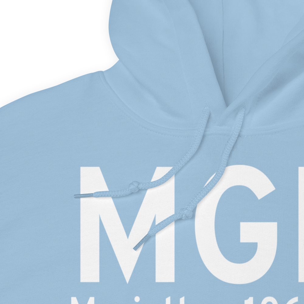 Marietta (KMGE) Airport Hoodie Sweatshirt 