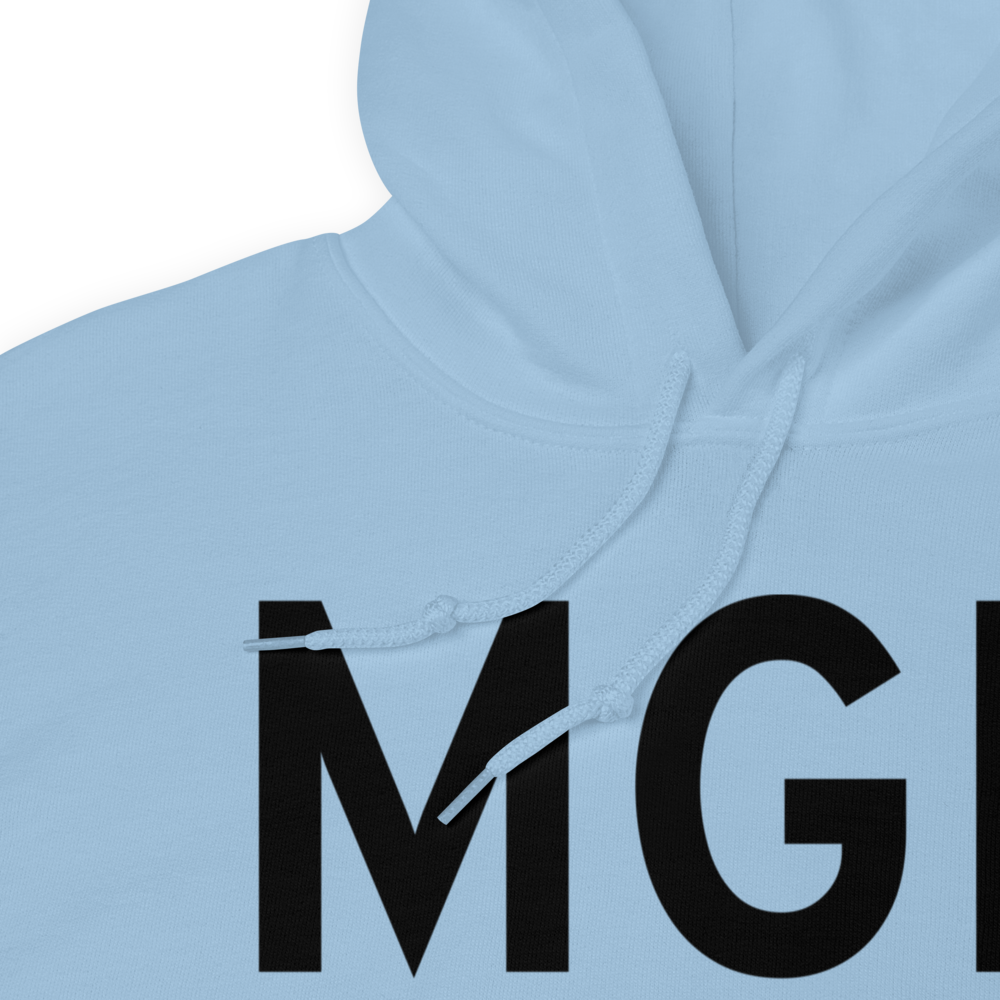 Marietta (KMGE) Airport Hoodie Sweatshirt 