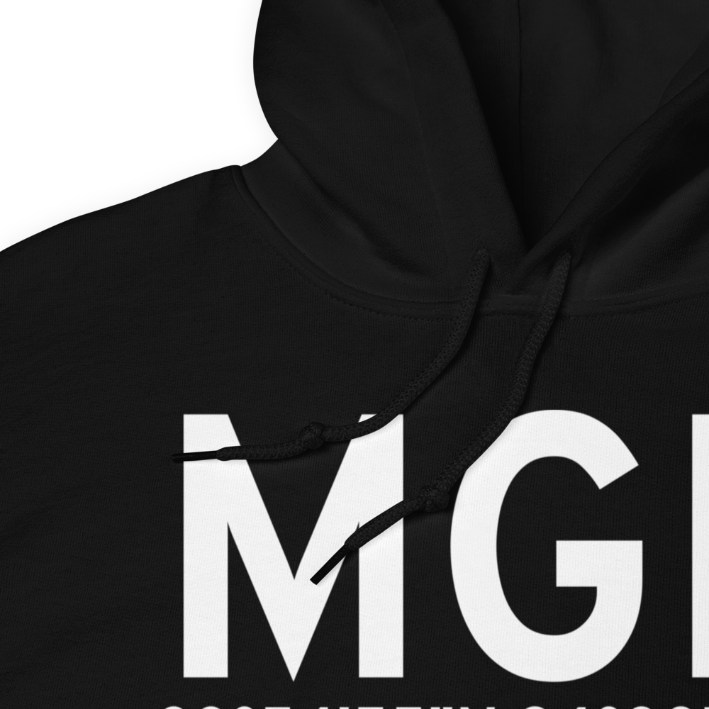 Marietta (KMGE) Airport Hoodie Sweatshirt 