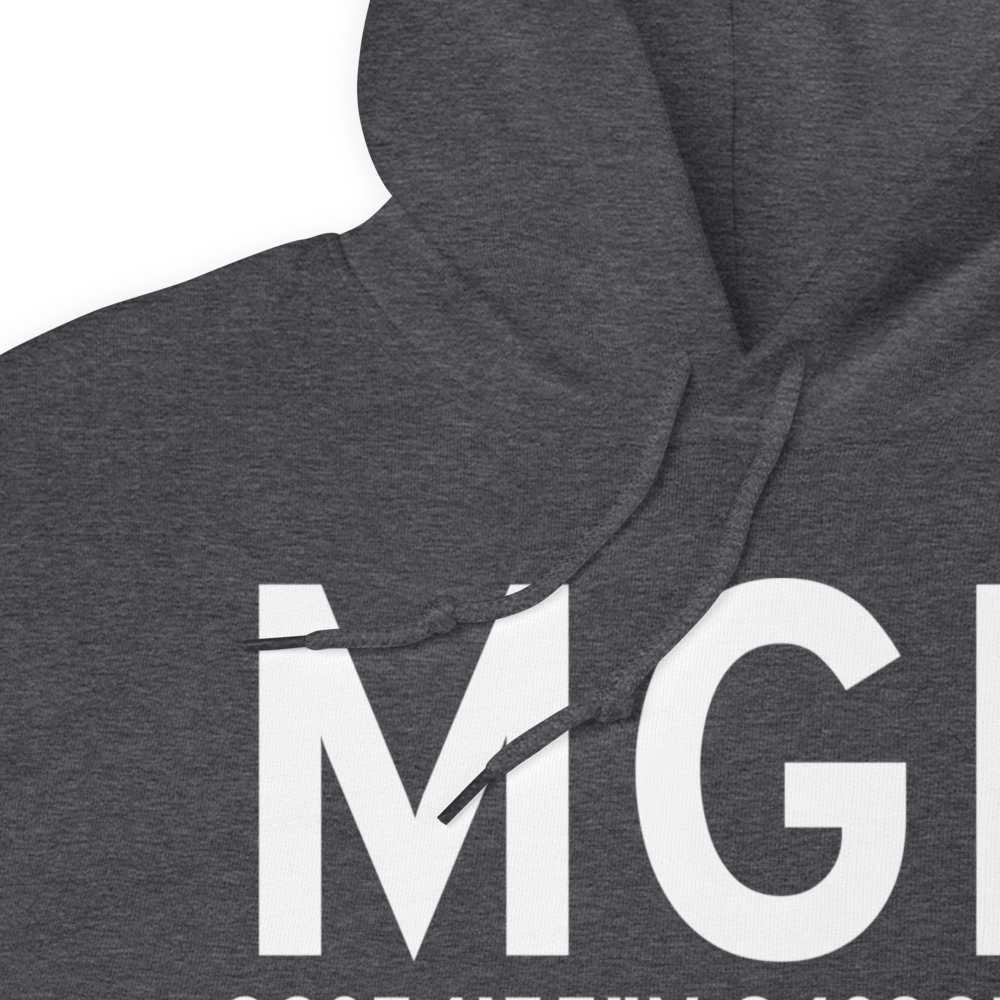 Marietta (KMGE) Airport Hoodie Sweatshirt 