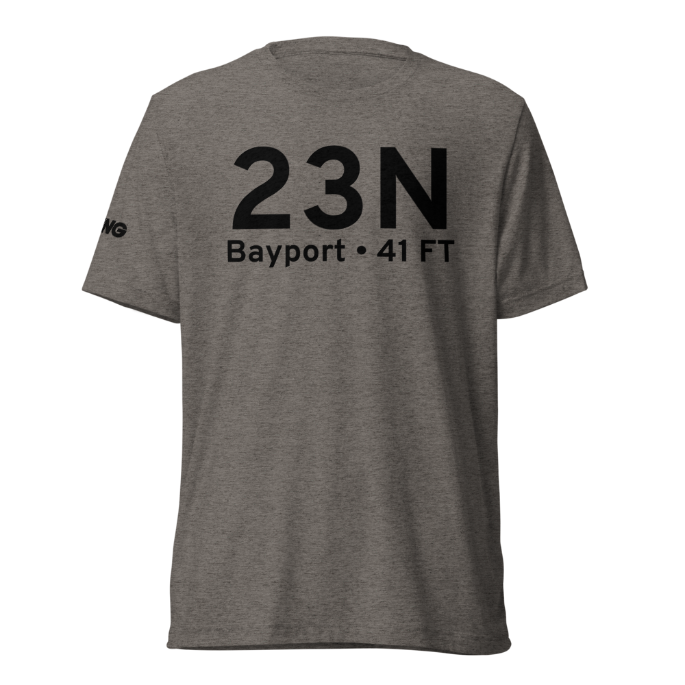 Bayport (23N) Airport Tri-blend T-Shirt 
