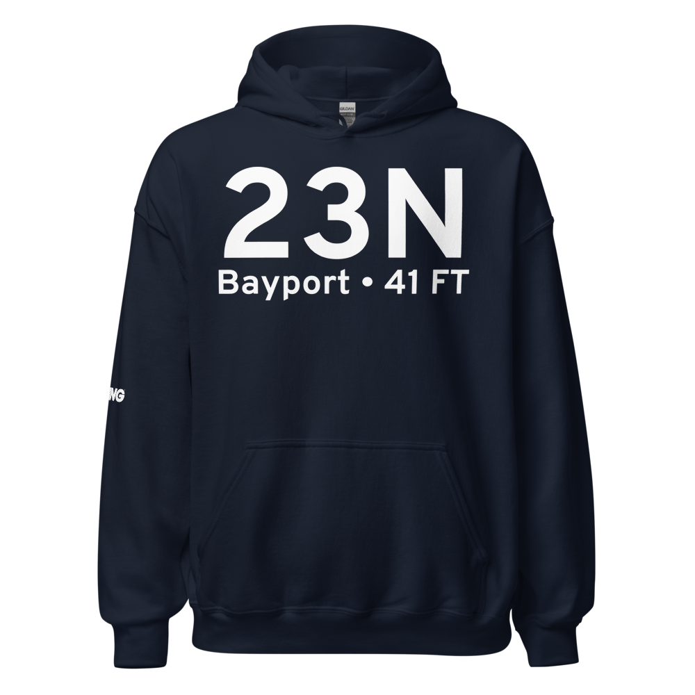 Bayport (23N) Airport Hoodie Sweatshirt 