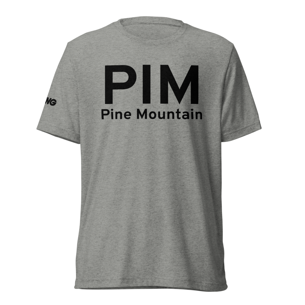 Pine Mountain (KPIM) Airport Tri-blend T-Shirt 