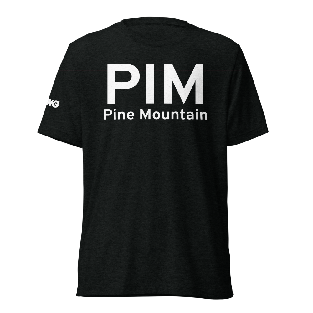 Pine Mountain (KPIM) Airport Tri-blend T-Shirt 