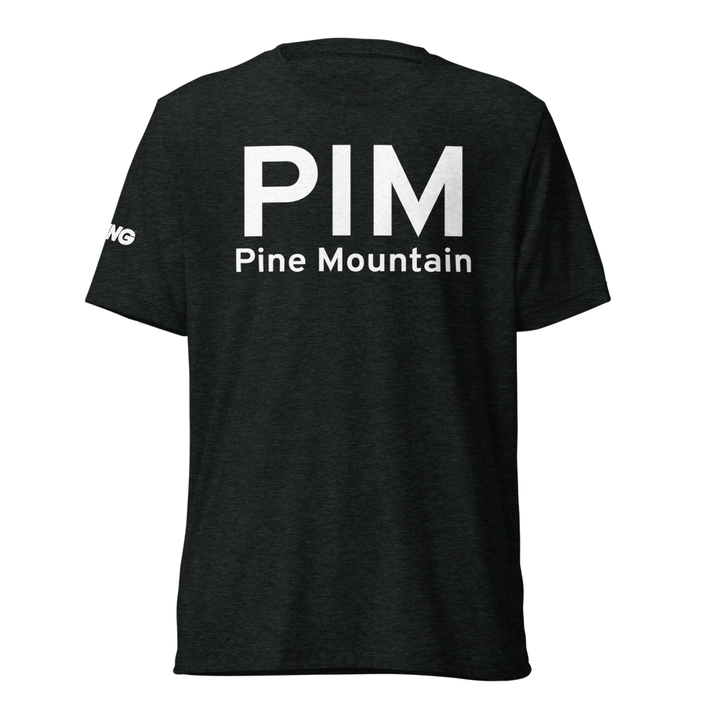Pine Mountain (KPIM) Airport Tri-blend T-Shirt 