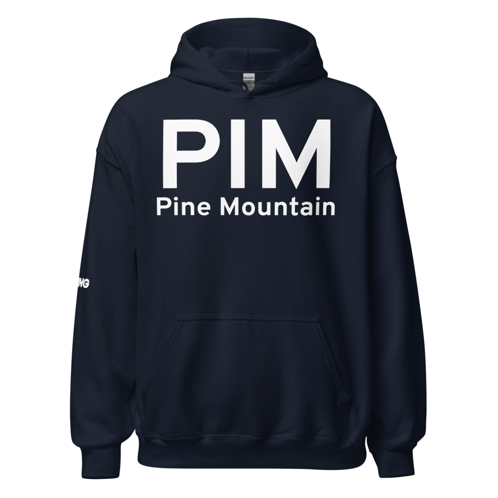 Pine Mountain (KPIM) Airport Hoodie Sweatshirt 