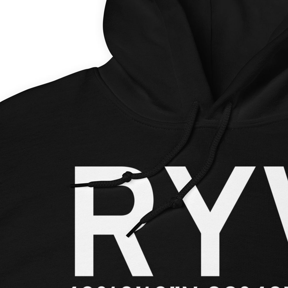 Watertown (KRYV) Airport Hoodie Sweatshirt 