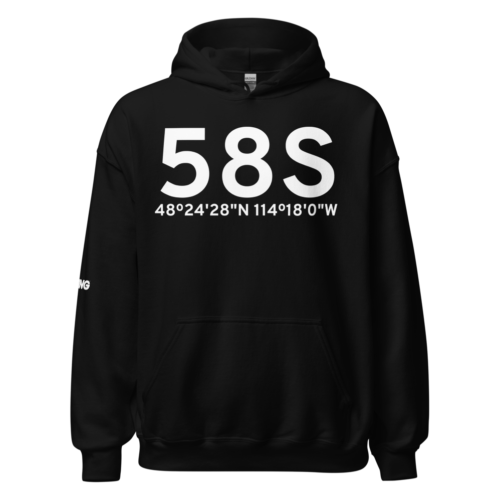 Whitefish (58S) Airport Hoodie Sweatshirt 