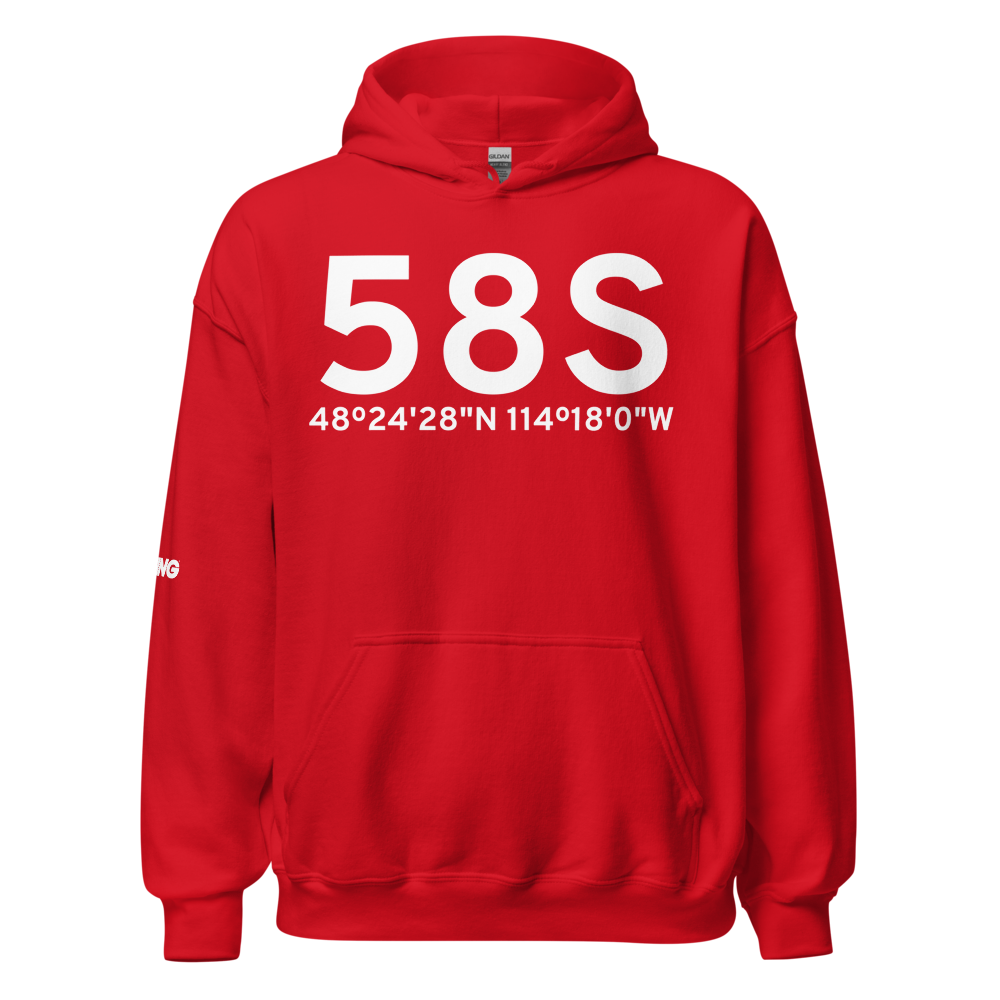 Whitefish (58S) Airport Hoodie Sweatshirt 