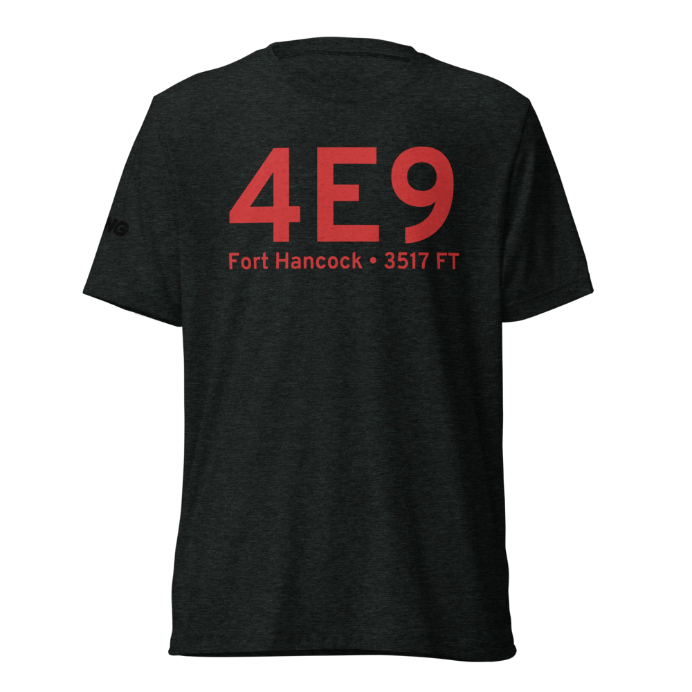 Fort Hancock (4E9) Airport Tri-blend T-Shirt 