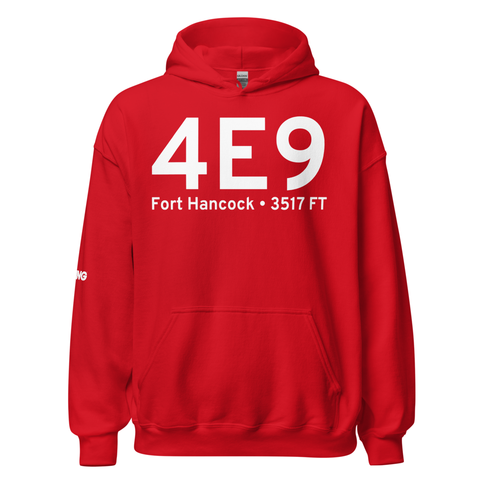 Fort Hancock (4E9) Airport Hoodie Sweatshirt 