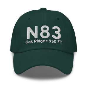 Oak Ridge (N83) Airport Hat