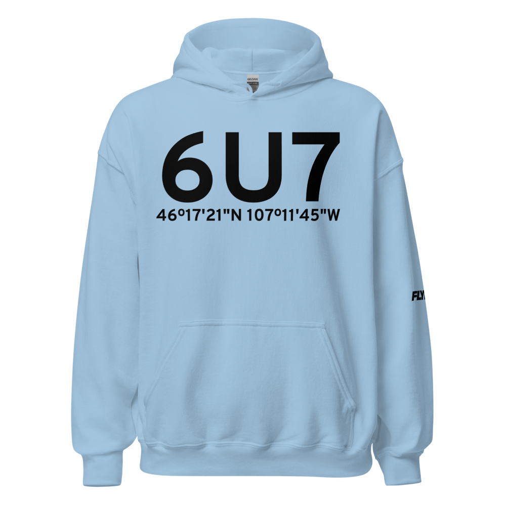 Hysham (K6U7) Airport Hoodie Sweatshirt 