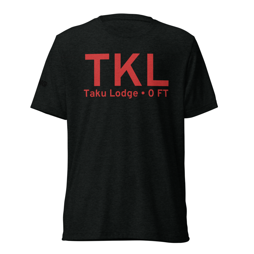 Taku Lodge (TKL) Airport Tri-blend T-Shirt 