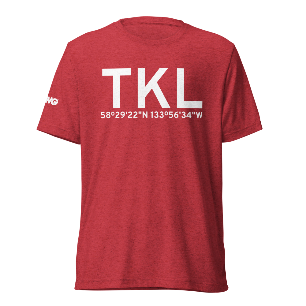 Taku Lodge (TKL) Airport Tri-blend T-Shirt 