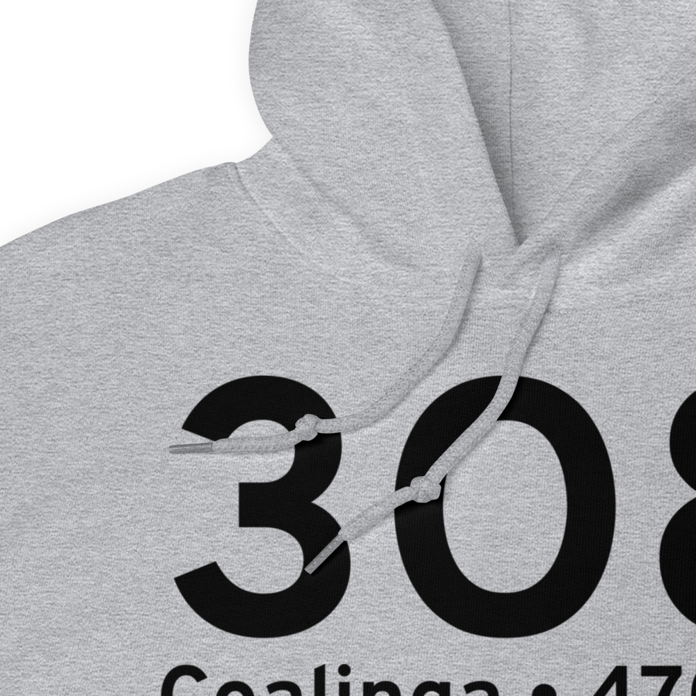 Coalinga (3O8) Airport Hoodie Sweatshirt 
