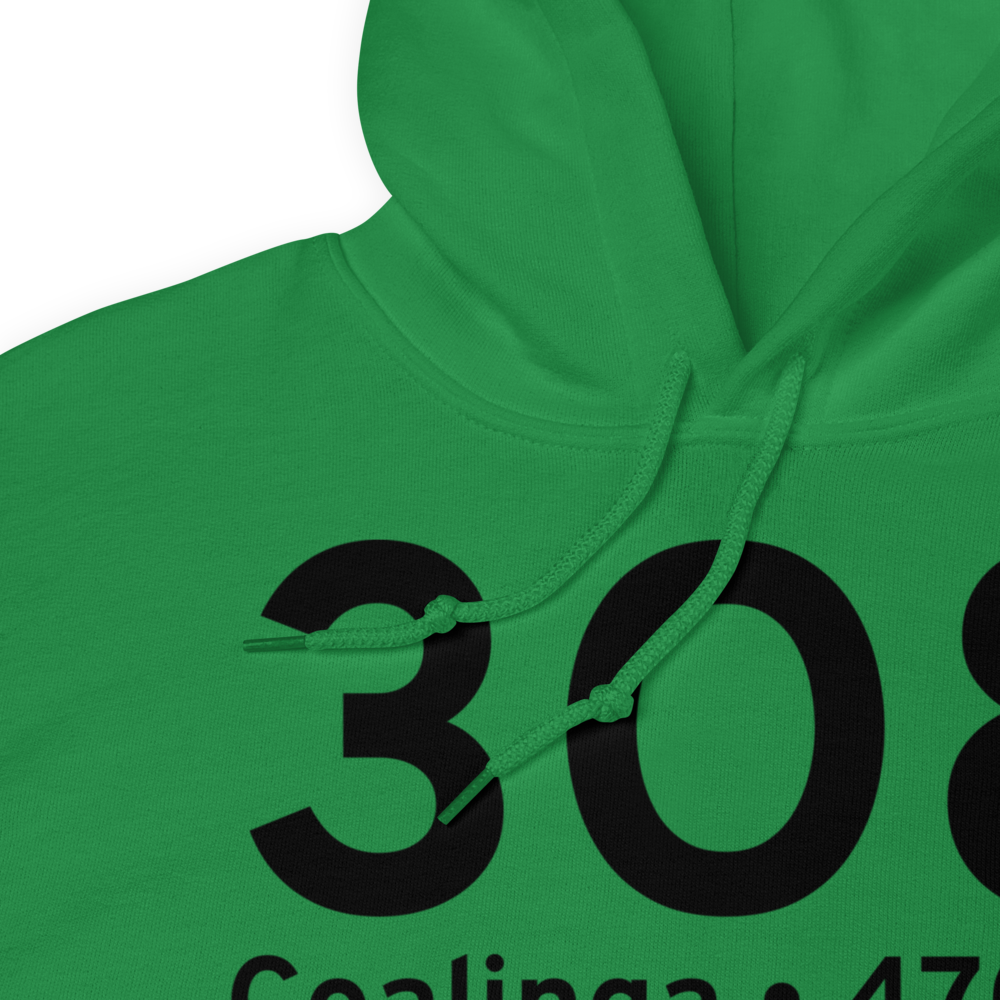 Coalinga (3O8) Airport Hoodie Sweatshirt 