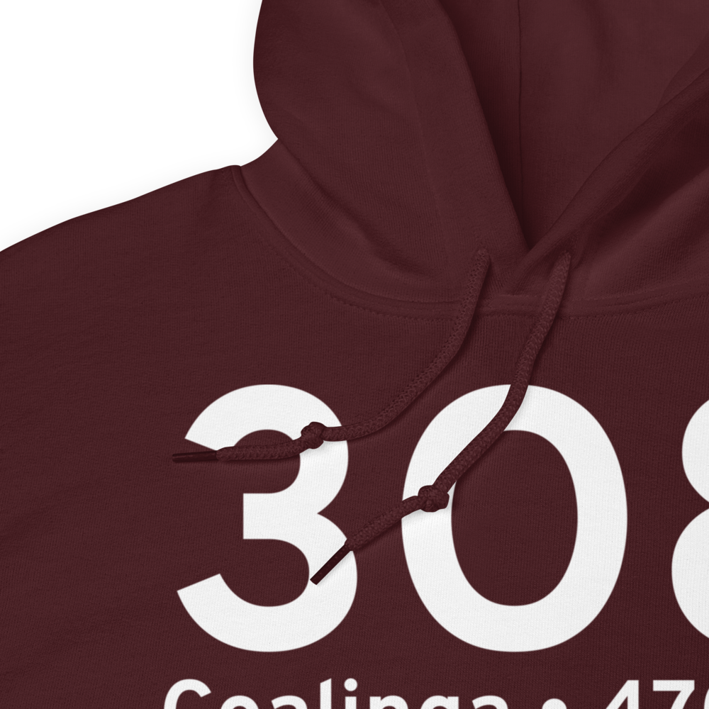 Coalinga (3O8) Airport Hoodie Sweatshirt 