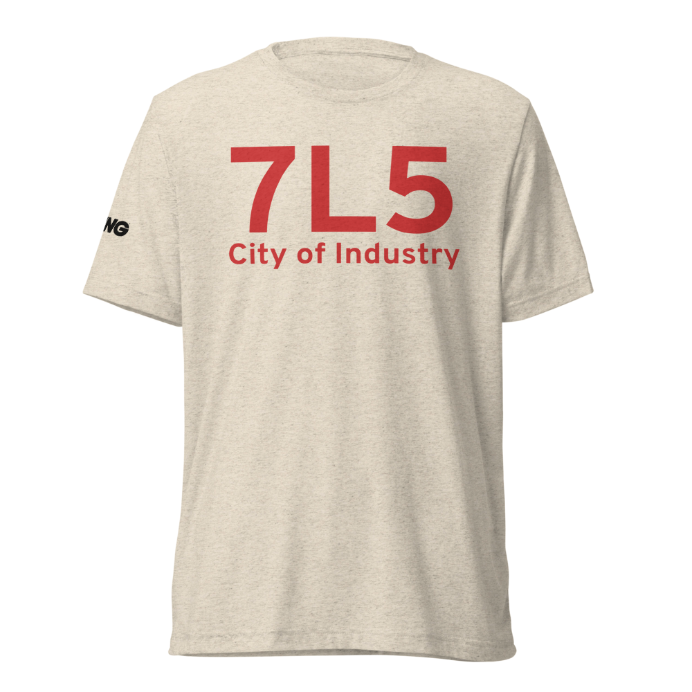 City of Industry (7L5) Airport Tri-blend T-Shirt 