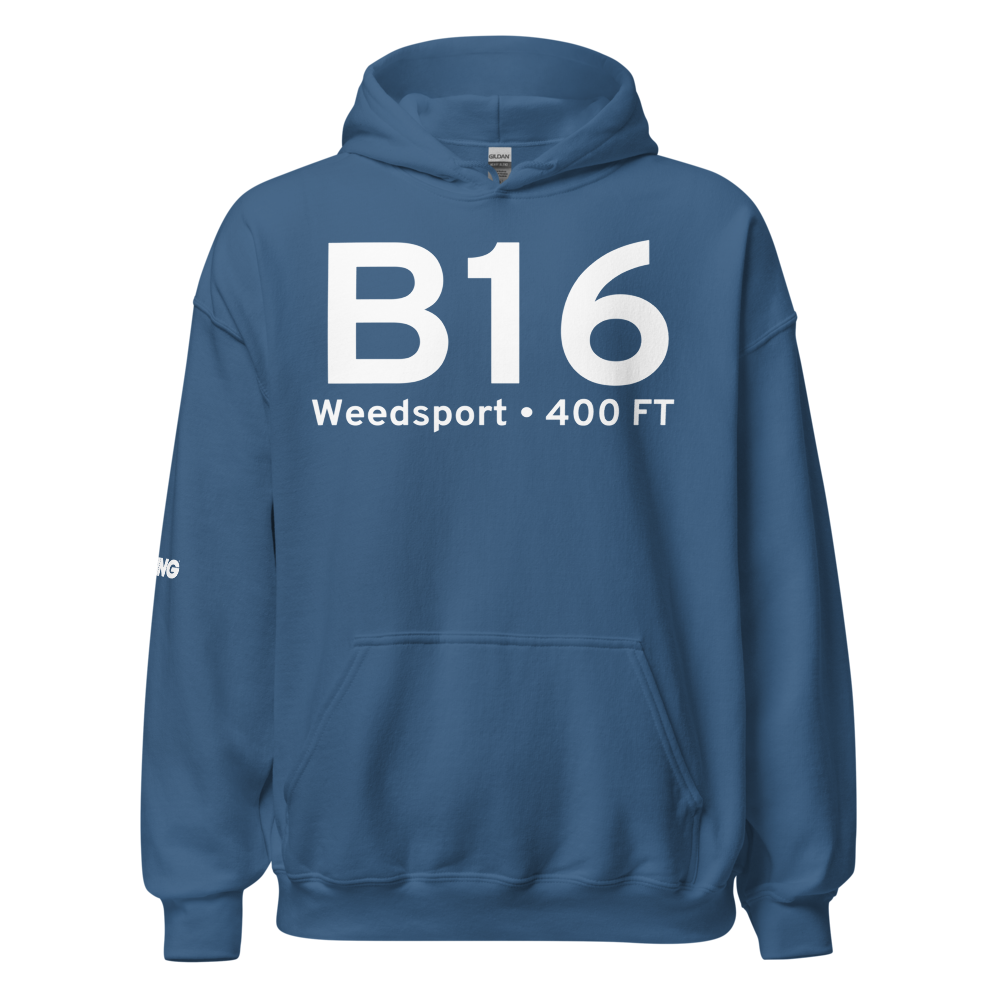 Weedsport (KB16) Airport Hoodie Sweatshirt 