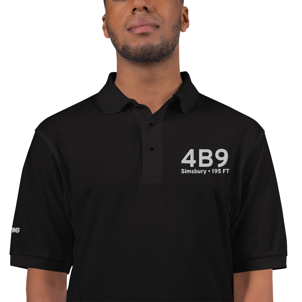 Simsbury (4B9) Airport Port Authority Embroidered Polo Shirt 