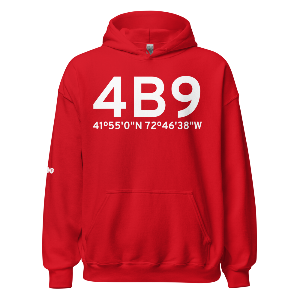 Simsbury (4B9) Airport Hoodie Sweatshirt 