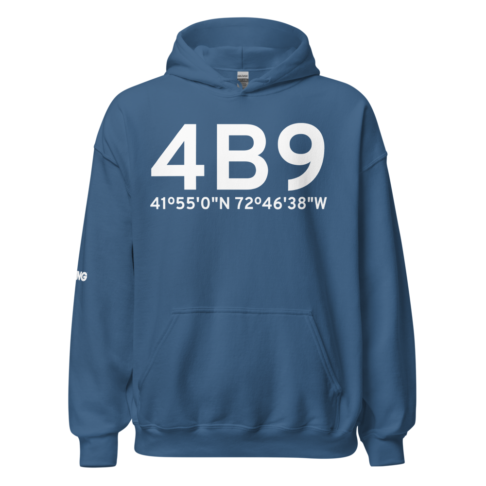 Simsbury (4B9) Airport Hoodie Sweatshirt 