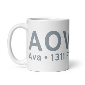 Ava (KAOV) Airport Mug