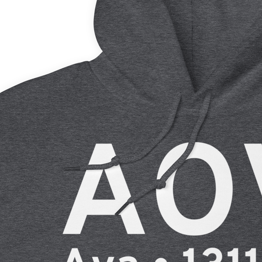 Ava (KAOV) Airport Hoodie Sweatshirt 