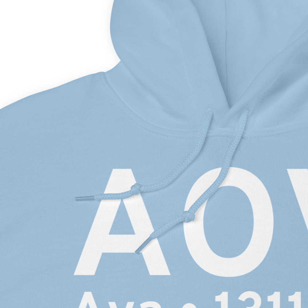 Ava (KAOV) Airport Hoodie Sweatshirt 