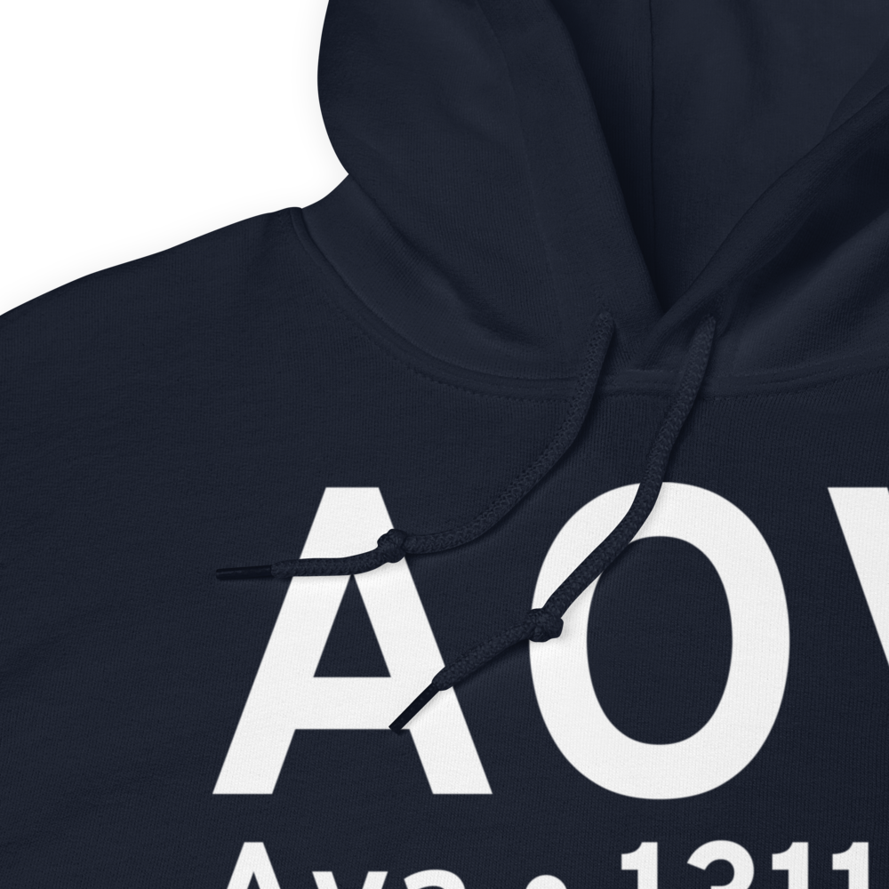 Ava (KAOV) Airport Hoodie Sweatshirt 
