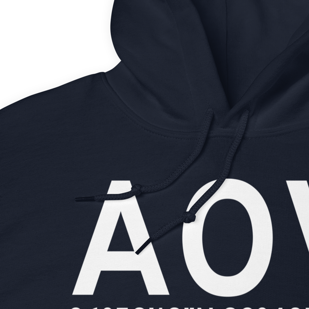 Ava (KAOV) Airport Hoodie Sweatshirt 