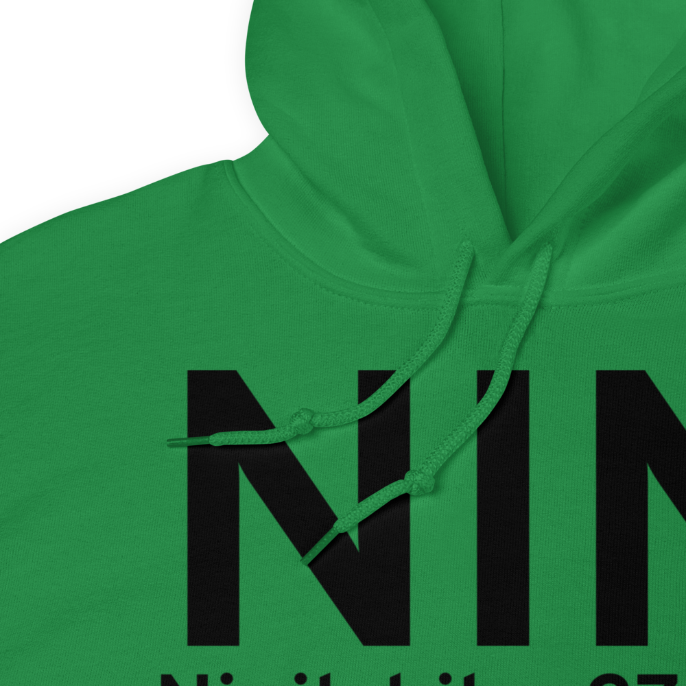Ninilchik (NIN) Airport Hoodie Sweatshirt 