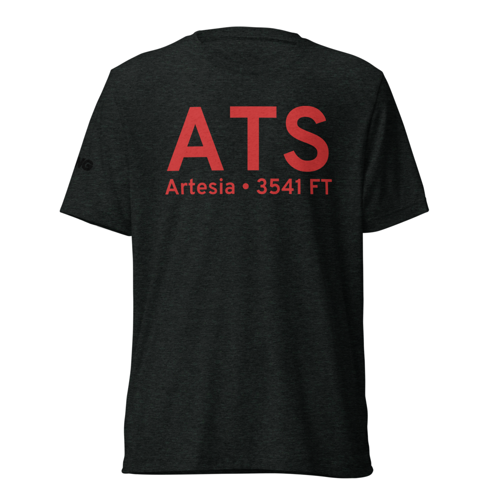 Artesia (KATS) Airport Tri-blend T-Shirt 
