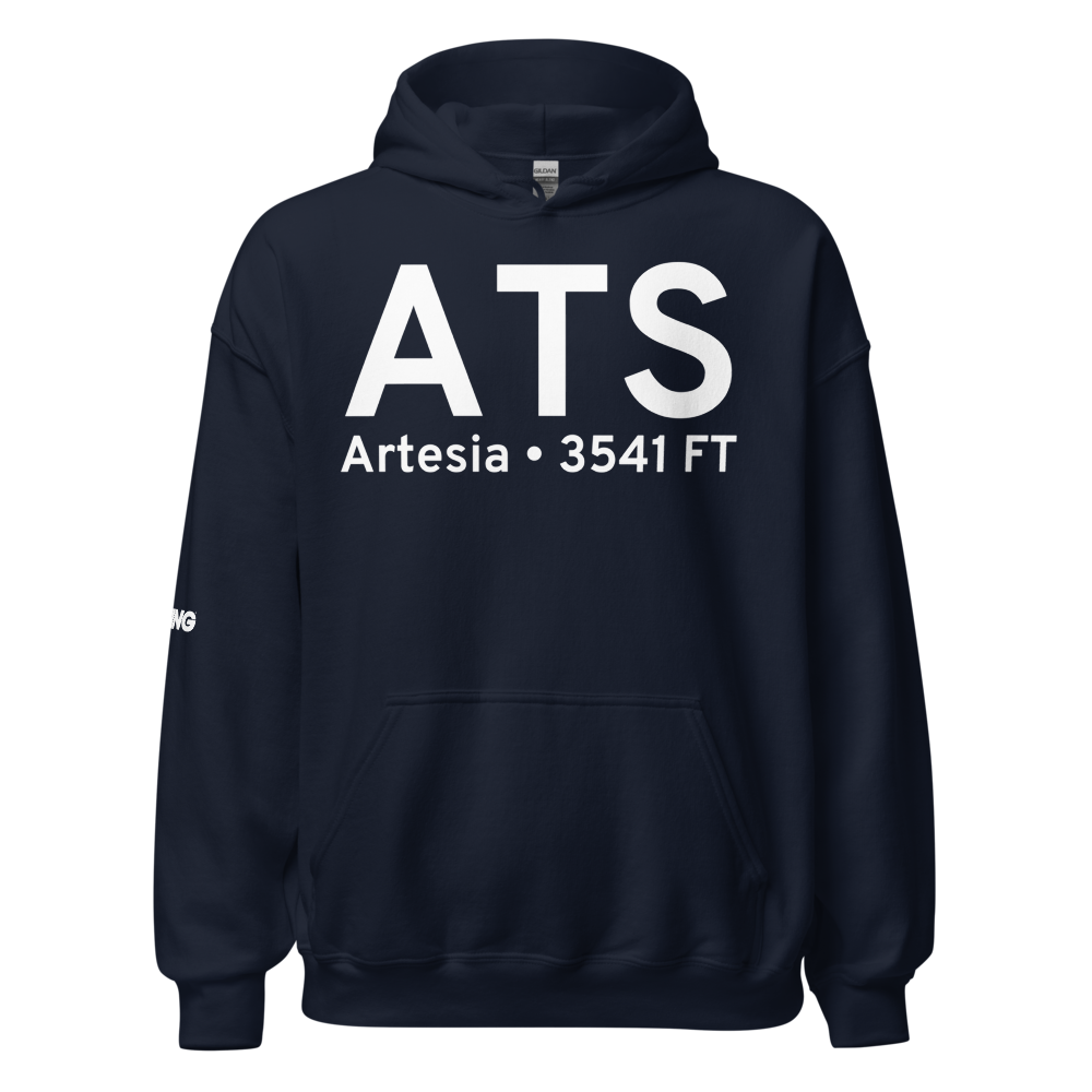 Artesia (KATS) Airport Hoodie Sweatshirt 