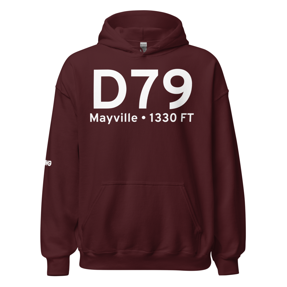 Mayville (D79) Airport Hoodie Sweatshirt 