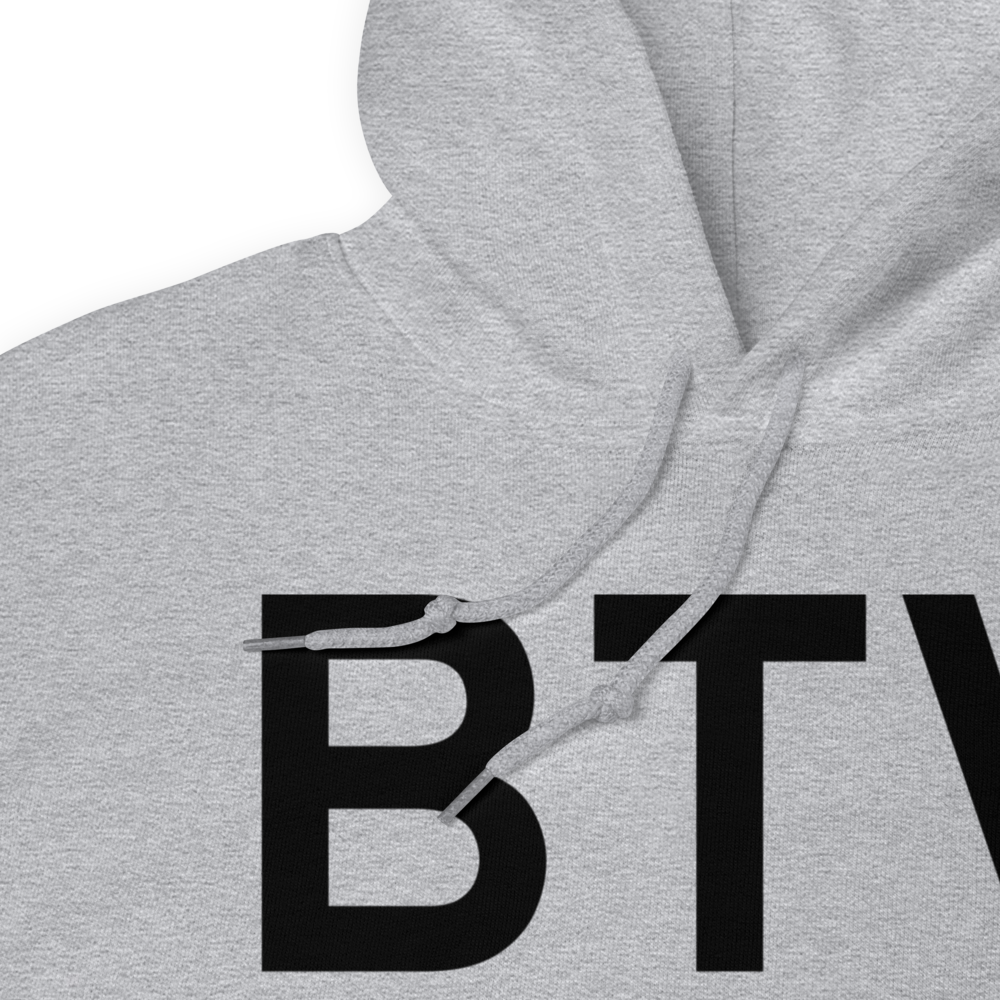 Burlington (KBTV) Airport Hoodie Sweatshirt 