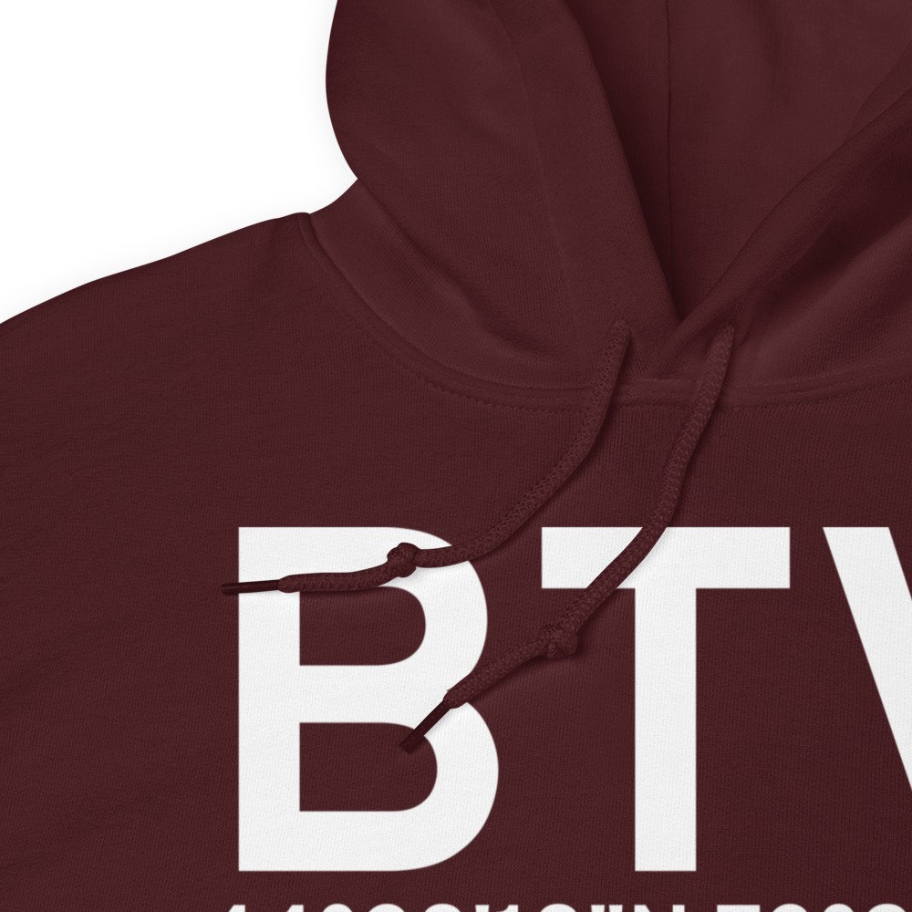 Burlington (KBTV) Airport Hoodie Sweatshirt 