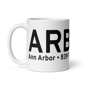 Ann Arbor (KARB) Airport Mug